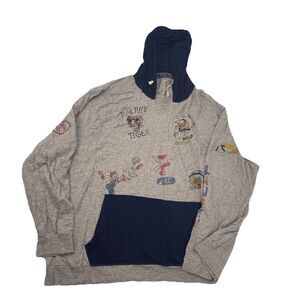 Polo Ralph Lauren Yale College Tiger P-Wing Hoodie Sweatshirt L University Rare